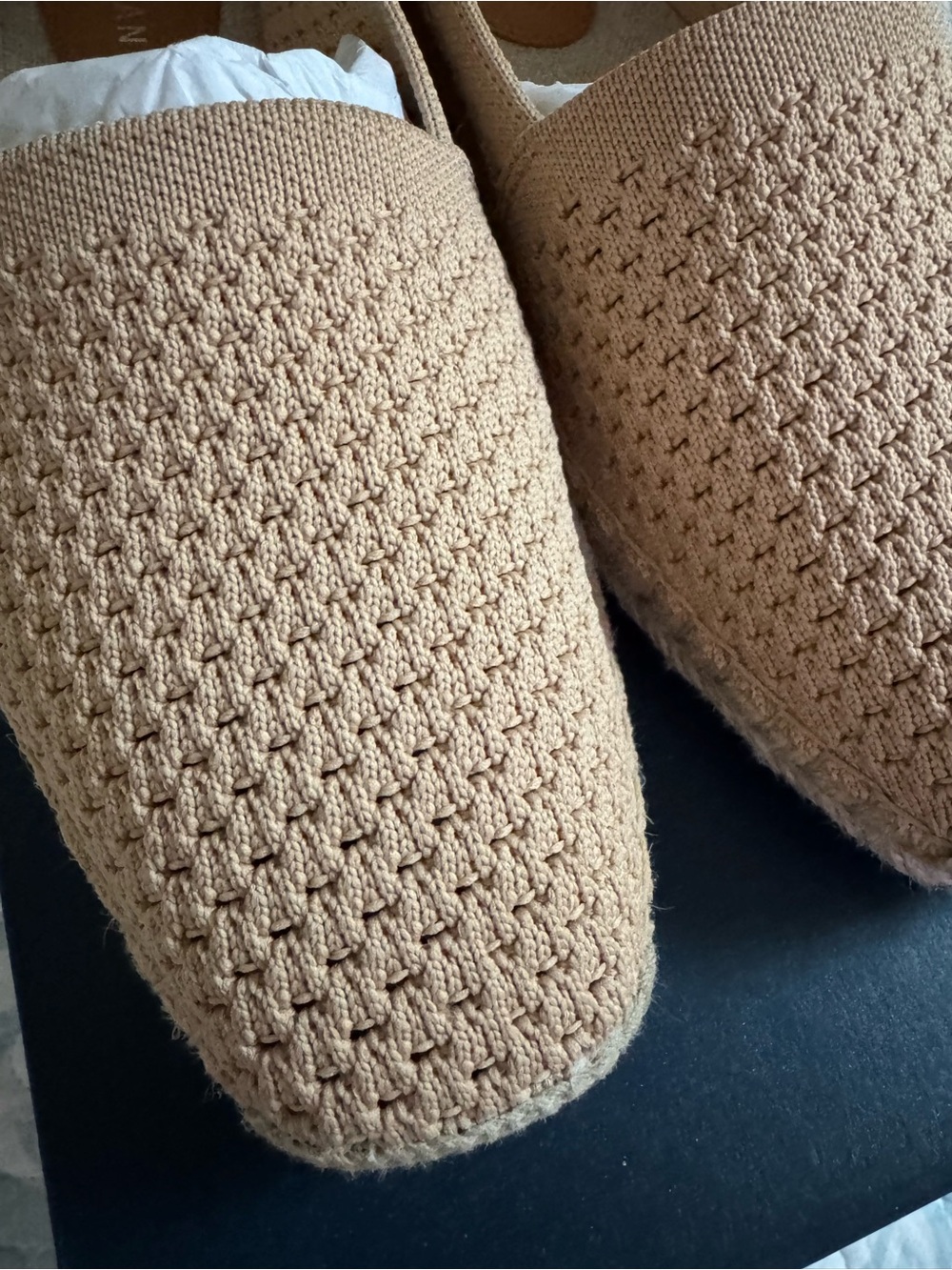 Cole Haan Tan Woven Slip-On Shoe - Picture 5 of 9
